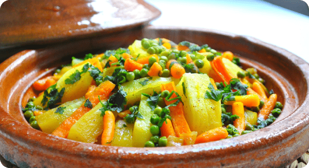 Déjeuner marocain - Dar Chibania